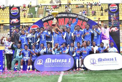 Muteesa I Royal University Crowned 2026 Pepsi University Football League Champions
